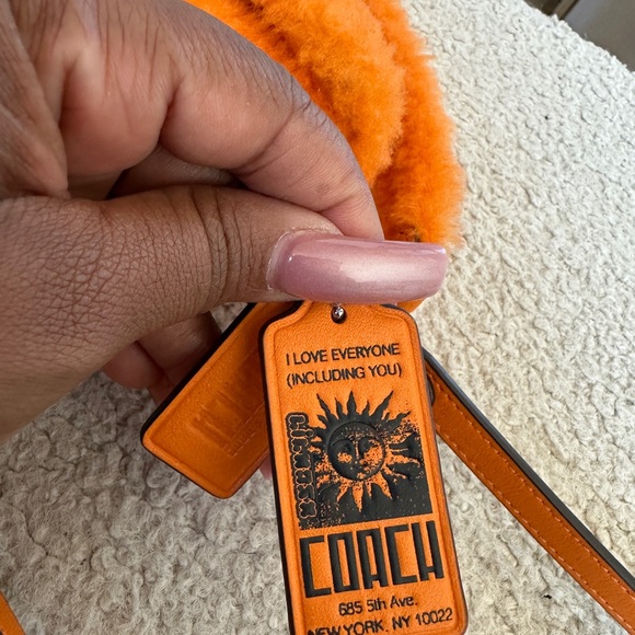 Coach X Lil Nas Tabby 12 Shearling Mandarin orange - Picture 4 of 7